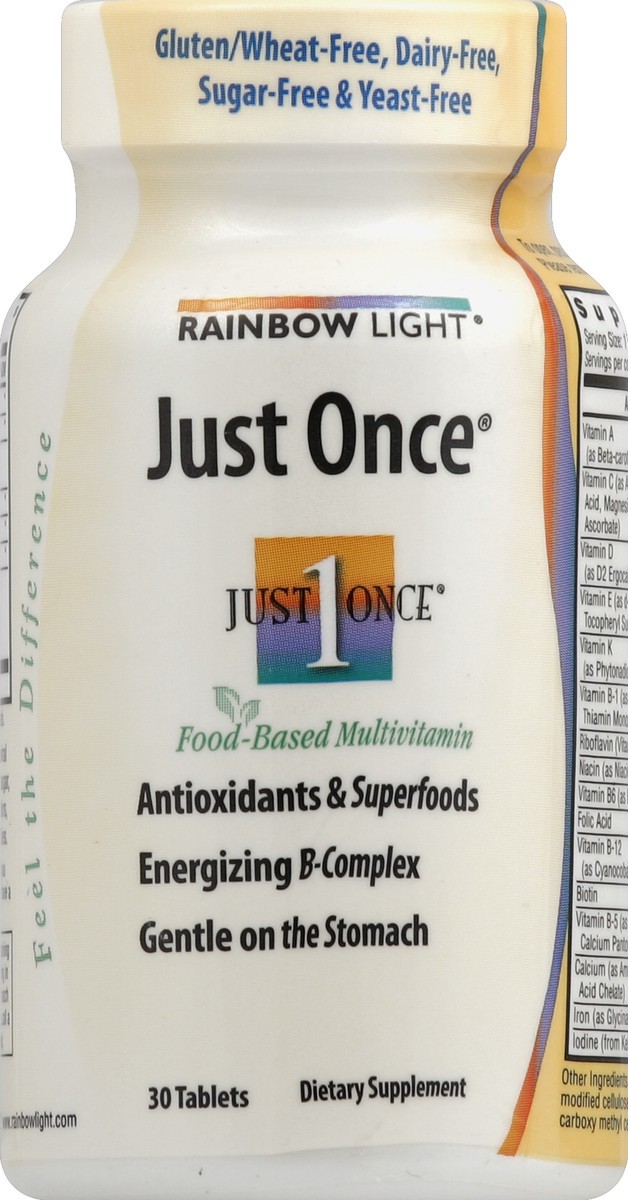 slide 1 of 3, Rainbow Light Food Based Multivitamins 30 ea, 30 ct