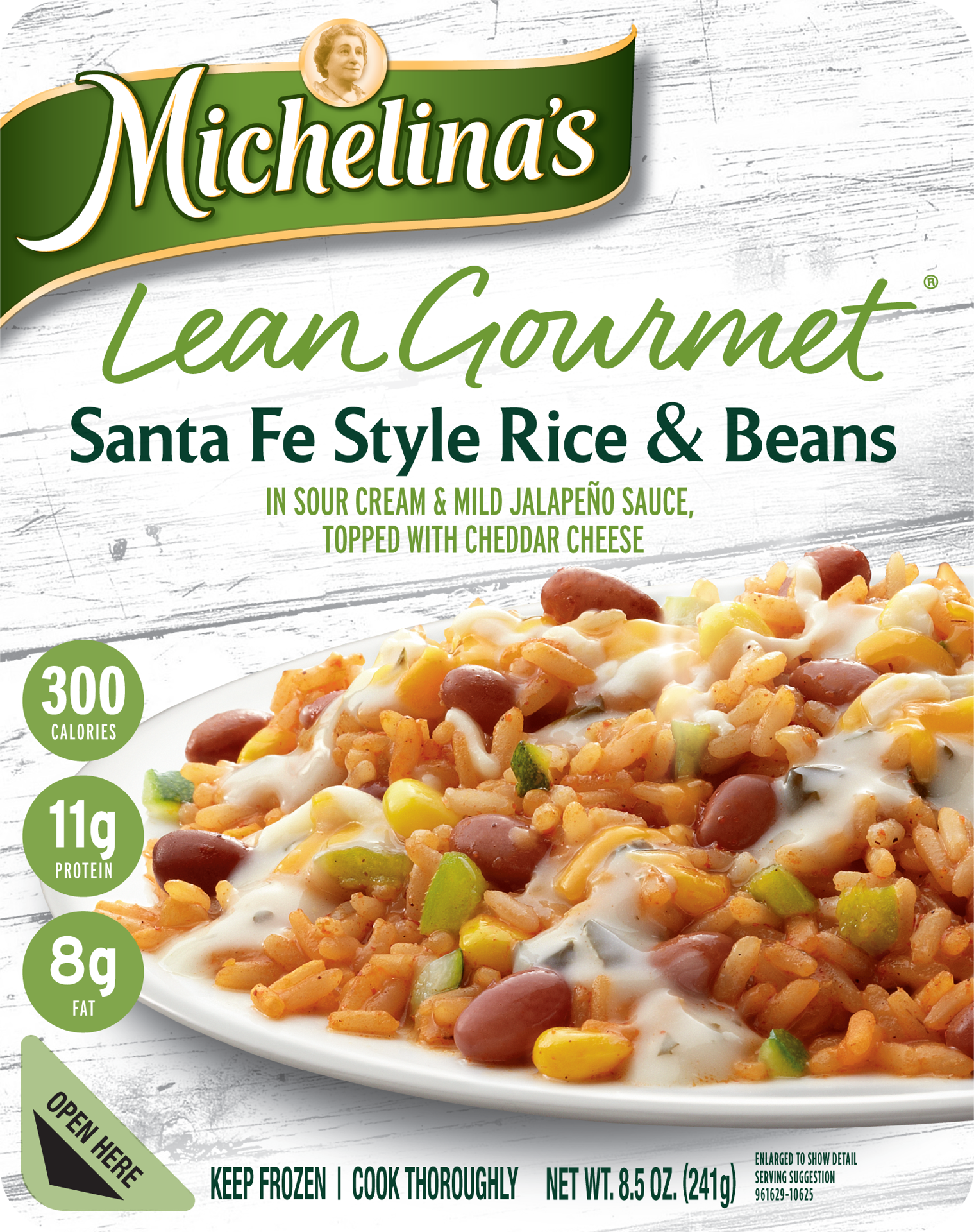 slide 1 of 4, Michelina's Sante Fe Style Rice & Beans 8.5 Oz. (Frozen), 8.5 oz