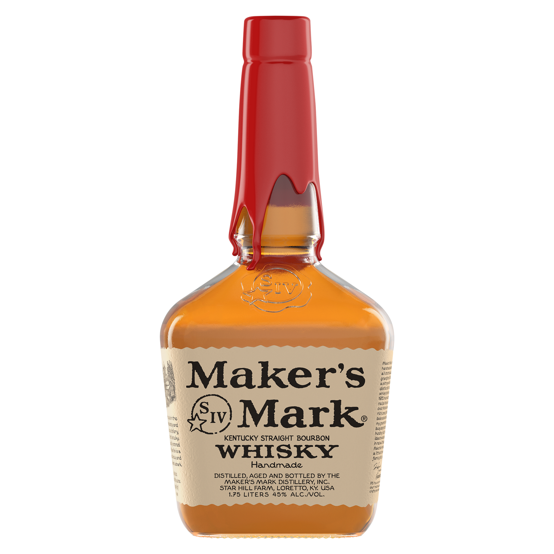 slide 2 of 2, Maker's Mark Kentucky Straight Bourbon Whisky 1.75 L, 1.75 liter
