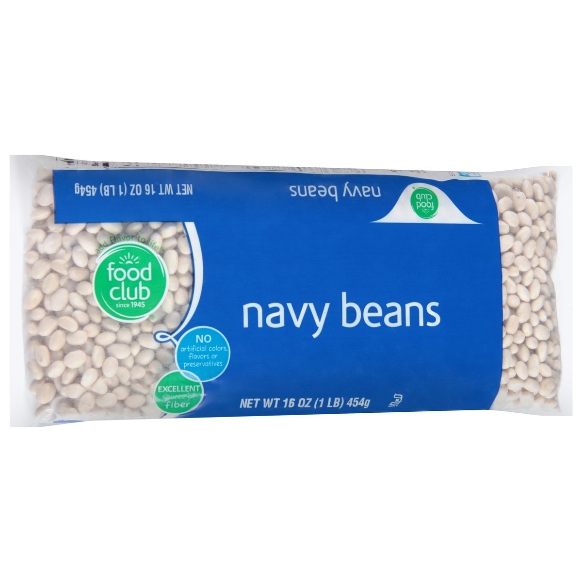 slide 2 of 11, Food Club Dry Navy Beans, 16 oz