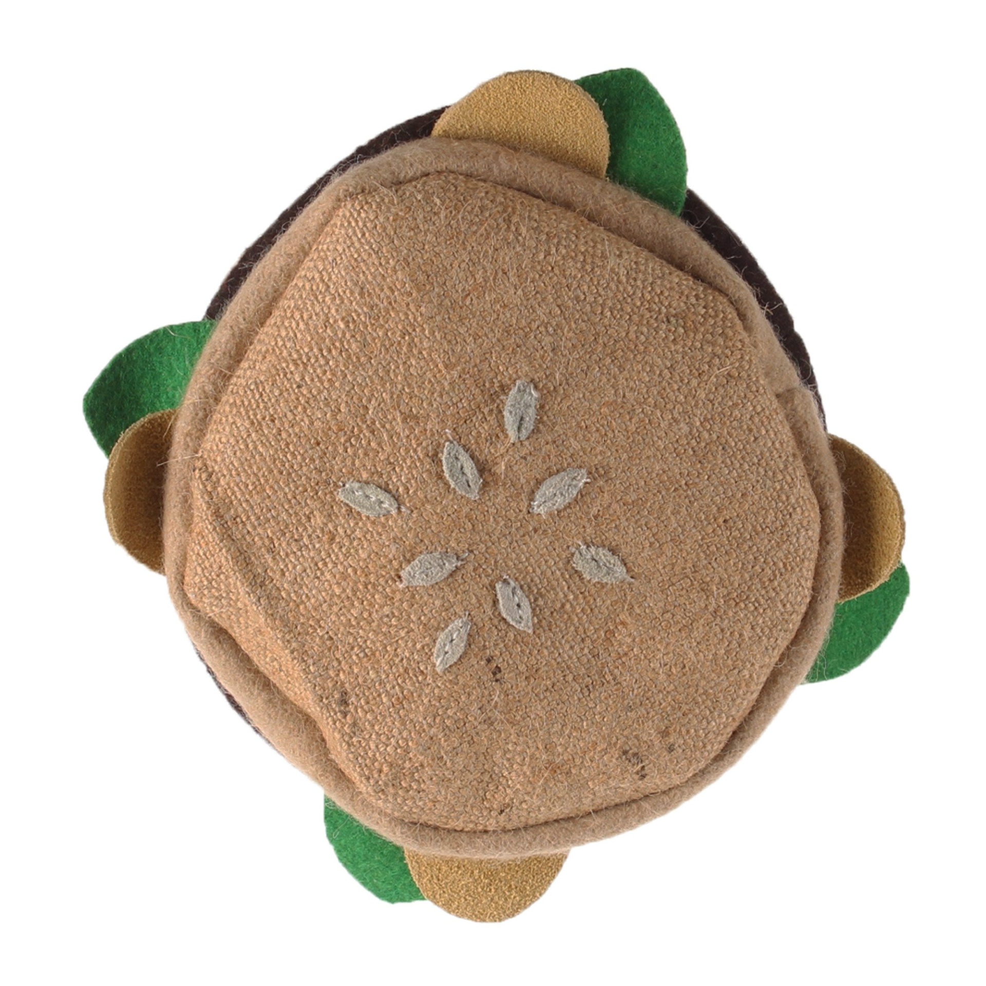 slide 1 of 1, Aussie Naturals Burger Brunchies Dog Toy, MED