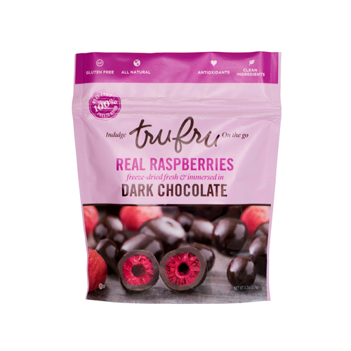 slide 1 of 1, Tru Fru Raspberry Dark Chocolate Freeze, 4.5 oz