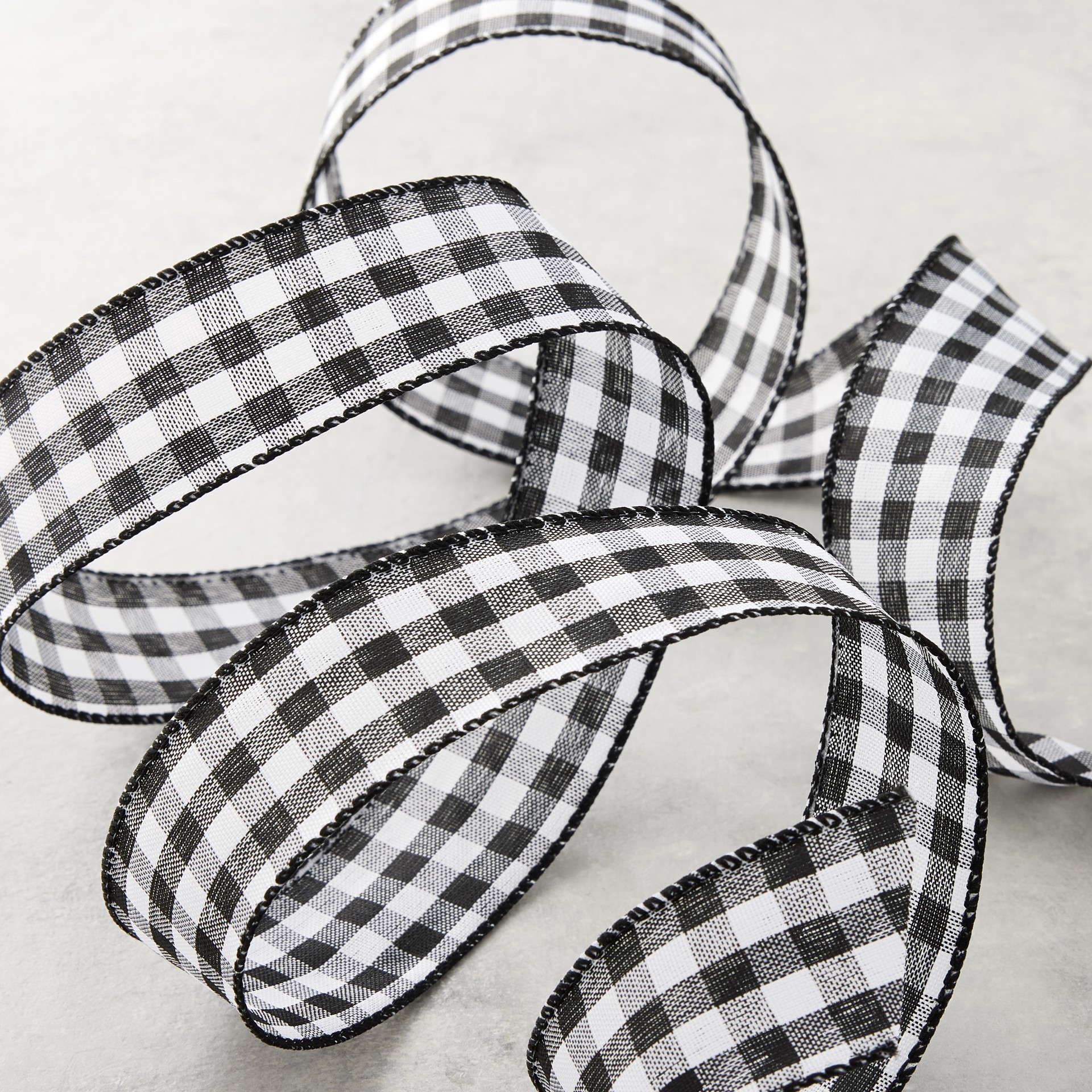slide 2 of 4, 1.5" X 10yd. Wired Gingham Ribbon By Celebrate It, 1.5 in x 10 yd
