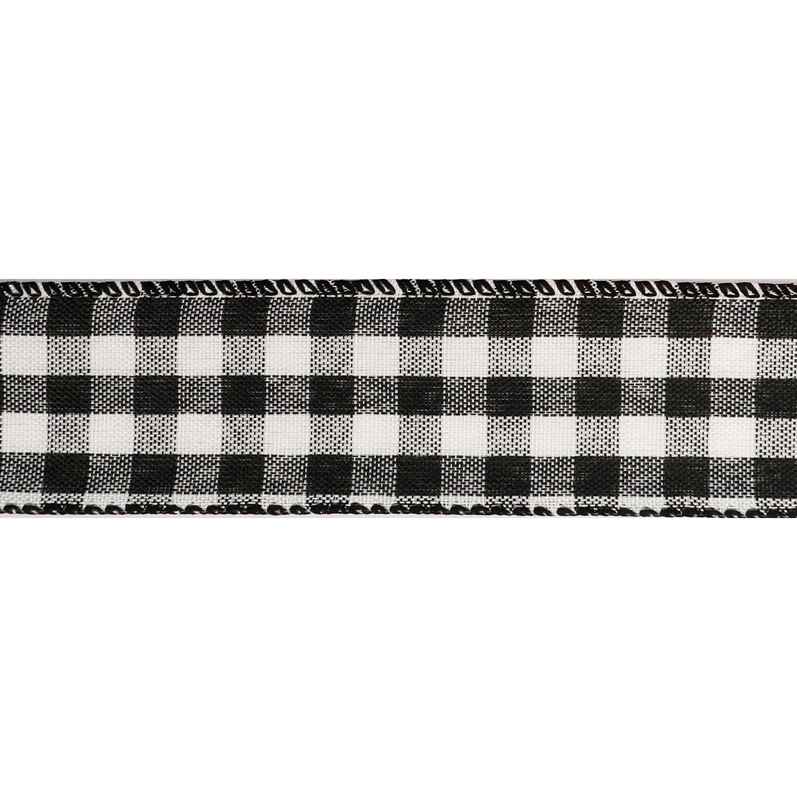 slide 3 of 4, 1.5" X 10yd. Wired Gingham Ribbon By Celebrate It, 1.5 in x 10 yd