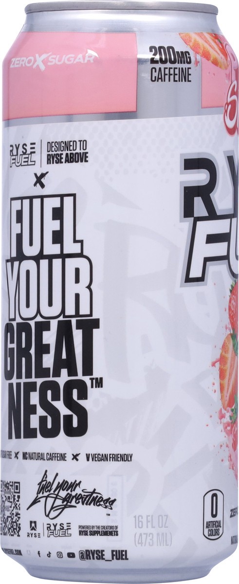 slide 9 of 13, RYSE Fuel Pink Splash Energy Drink 16 fl oz, 16 fl oz