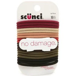 Conair Scunci No Damage Elastics 4 mm - Natural