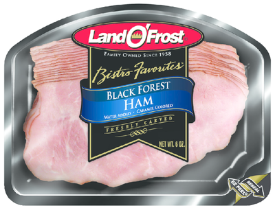 slide 1 of 1, Land O' Frost Land O'Frost Bistro Favorites Black Forest Ham, 6 oz