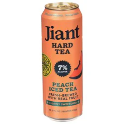 Jiant Peach Hard Tea 19.2 fl oz