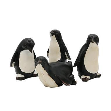 slide 1 of 1, Wood Penguins - 4 ct, 4 ct
