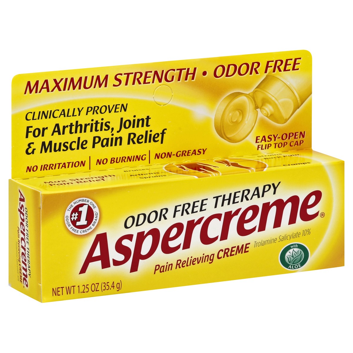 slide 3 of 8, Aspercreme Pain Relieving Creme 1.25 oz, 1.25 oz