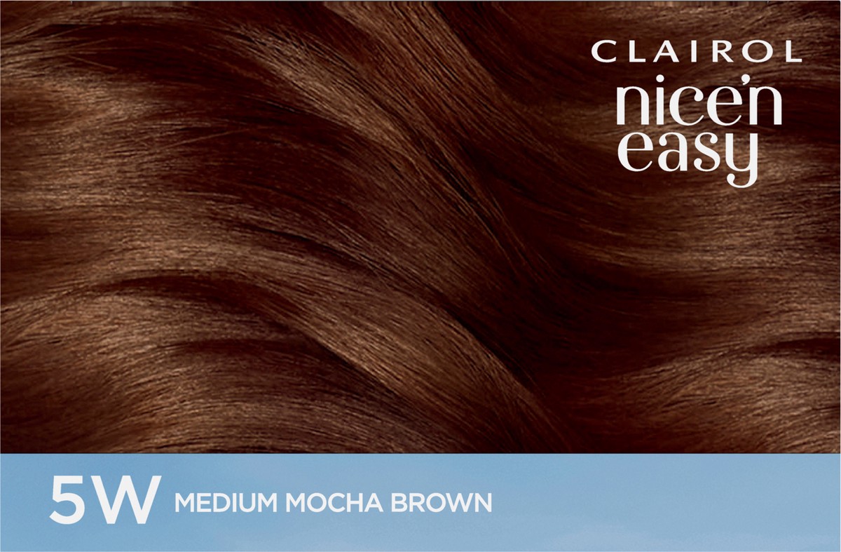 slide 12 of 12, Nice'n Easy Clairol Nice 'N Easy 5W Medium Mocha Brown, 1 ct