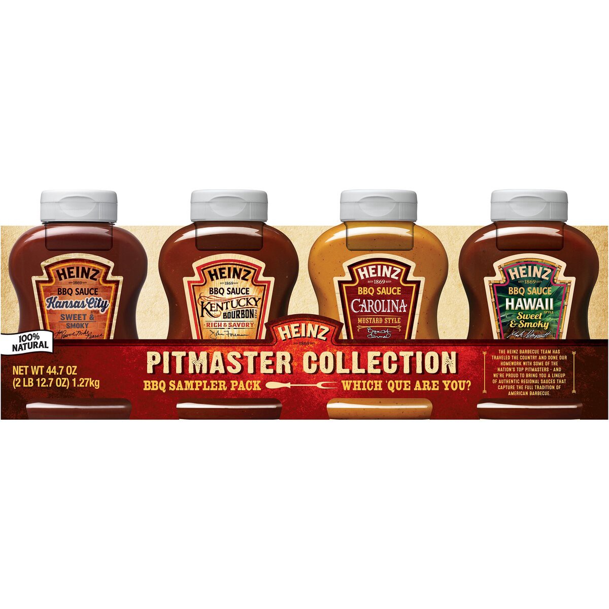 slide 1 of 3, Heinz Condiments and Dressings, 2.79 lb