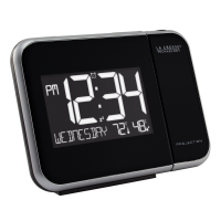 slide 12 of 16, La Crosse Projection Alarm Clock with Indoor Temperature and Humidity, 1 ct