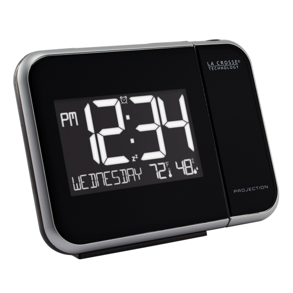 slide 13 of 16, La Crosse Projection Alarm Clock with Indoor Temperature and Humidity, 1 ct