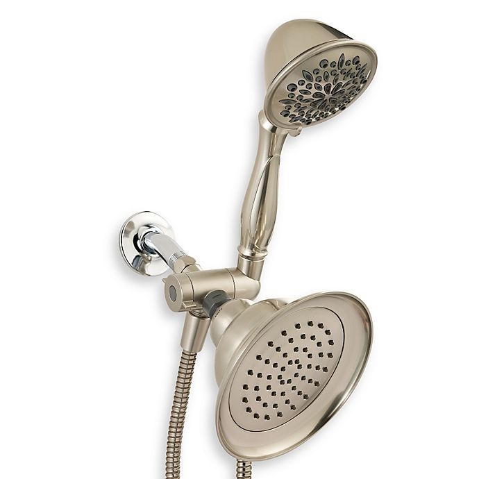 slide 1 of 1, Delta Six-Spray Combo Showerhead - Satin Nickel, 1 ct