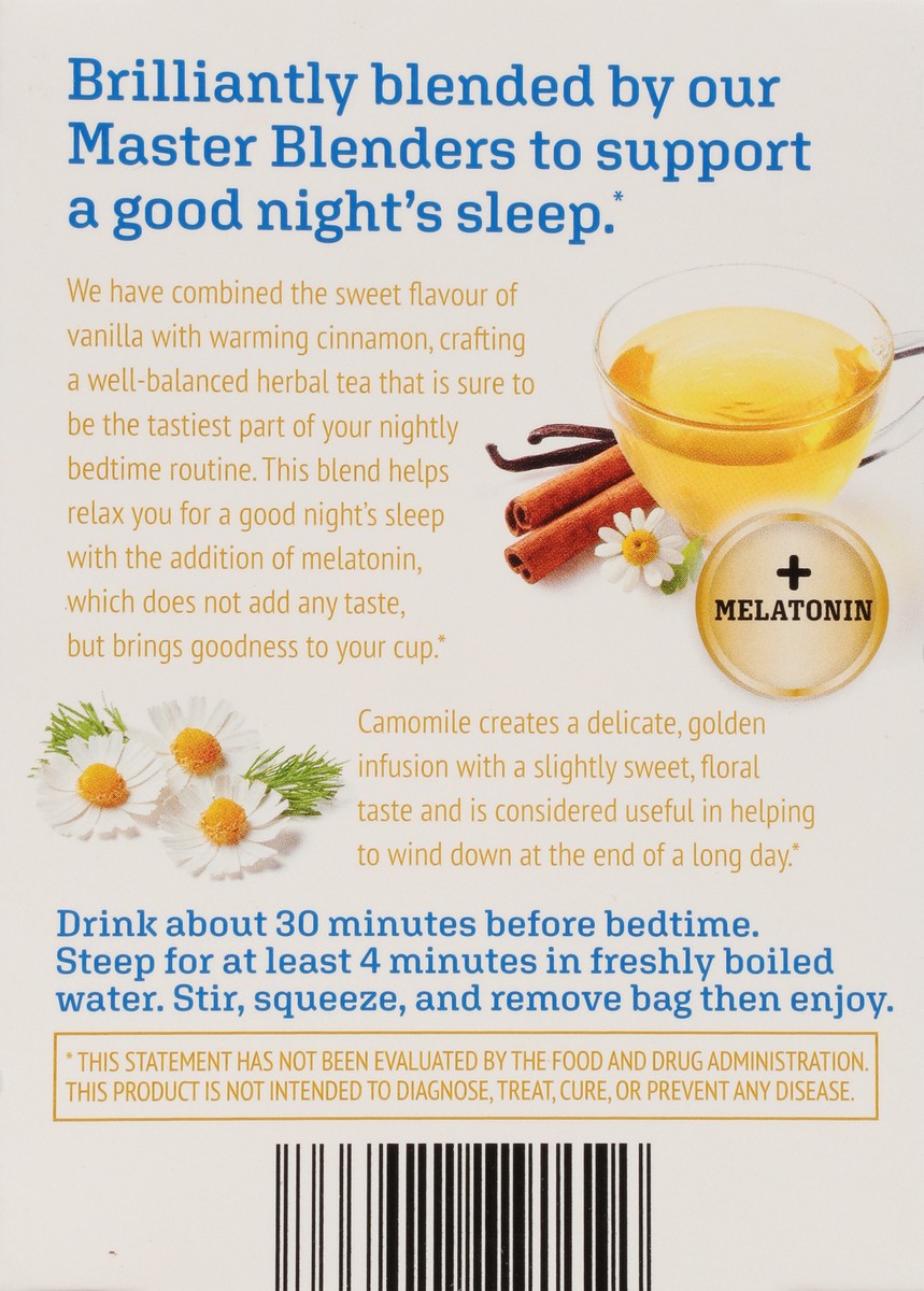 slide 5 of 9, Twinings Superblends Caffeine-Free Camomile, Cinnamon & Vanilla Flavoured Herbal Tea 0.85 oz, 0.85 oz