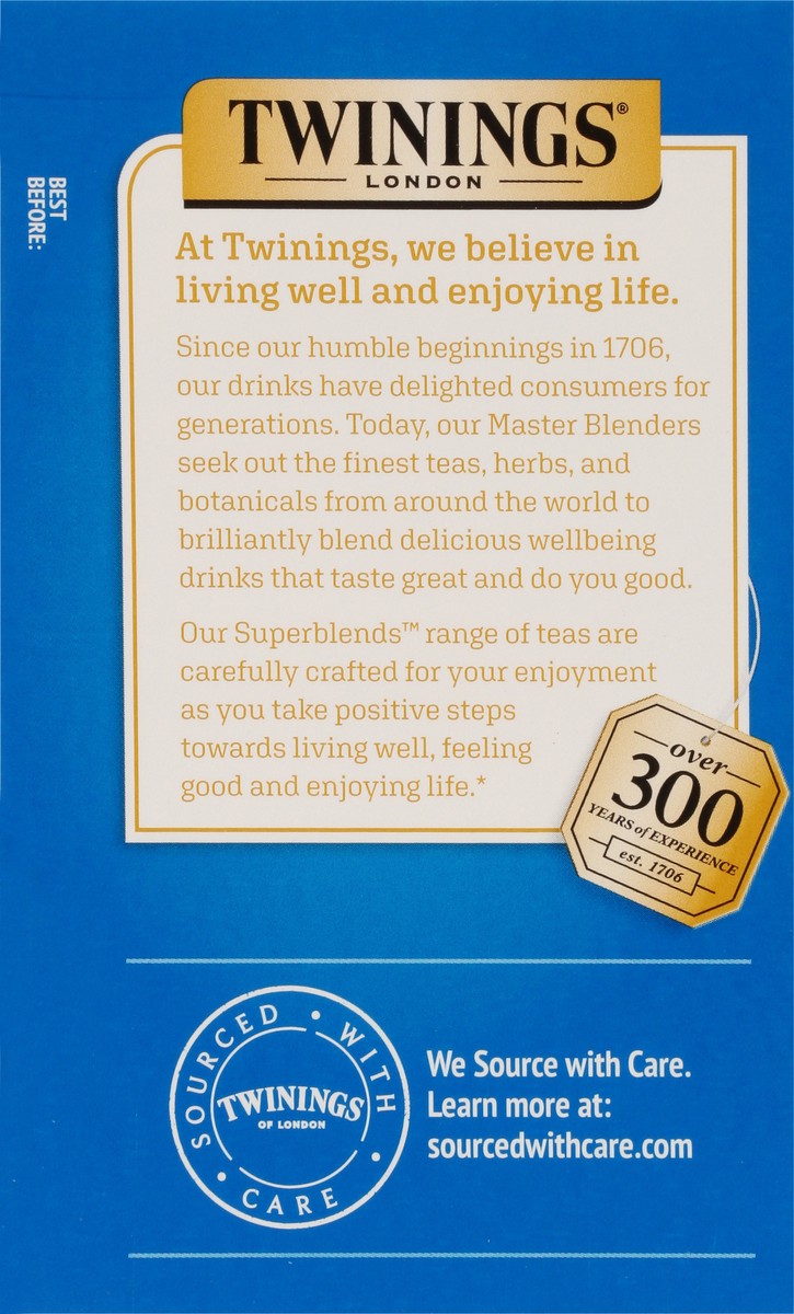 slide 4 of 9, Twinings Superblends Caffeine-Free Camomile, Cinnamon & Vanilla Flavoured Herbal Tea 0.85 oz, 0.85 oz