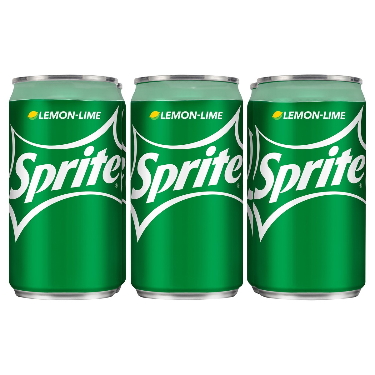slide 1 of 3, Sprite Lemon Lime Soda, 6 ct