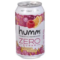 Humm Zero Raspberry Lemonade - 12 fl oz