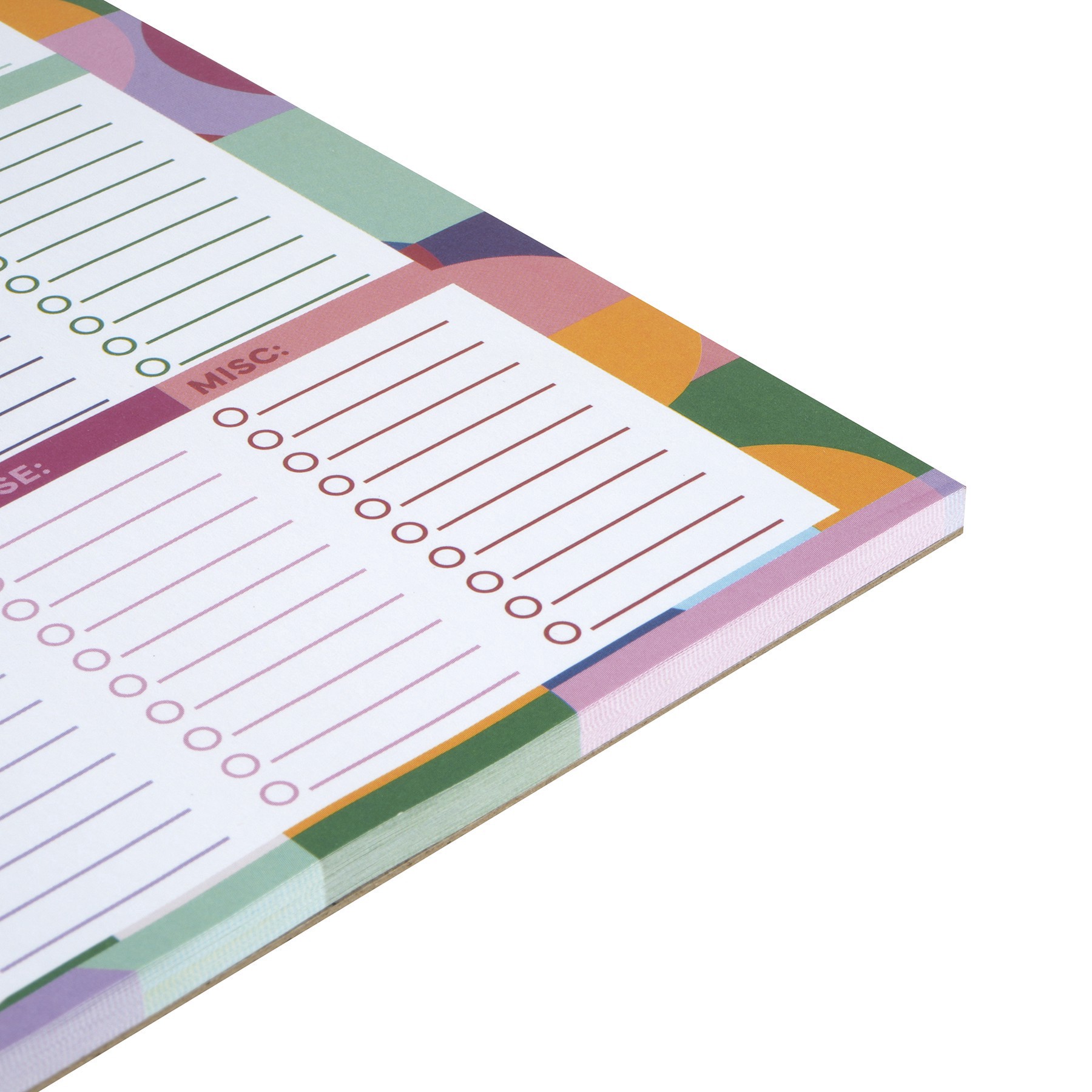 slide 2 of 2, 6" X 8" Grocery Planner Notepad By Fab Finds, 6 in x 8 in