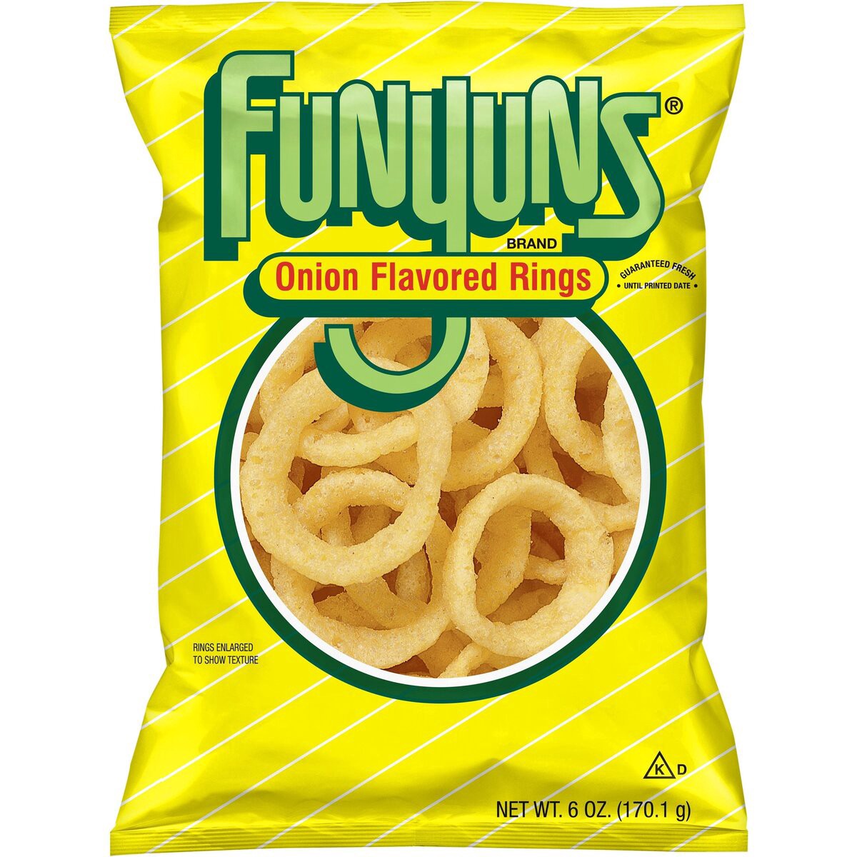 slide 7 of 10, Funyuns Onion Flavored Rings Regular Flavor 6 Oz, 5.25 oz