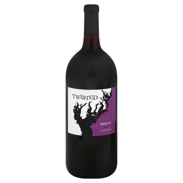 slide 1 of 1, Twisted Merlot, California, 2009, 1.5 liter