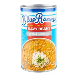 Blue Runner Navy Beans with Creole Mirepoix