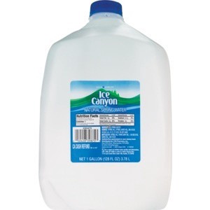 slide 1 of 1, CVS Gold Emblem Natural Spring Water - 128 oz, 128 oz