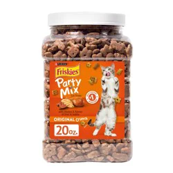 Purina Friskies Cat Treats, Party Mix Original Crunch