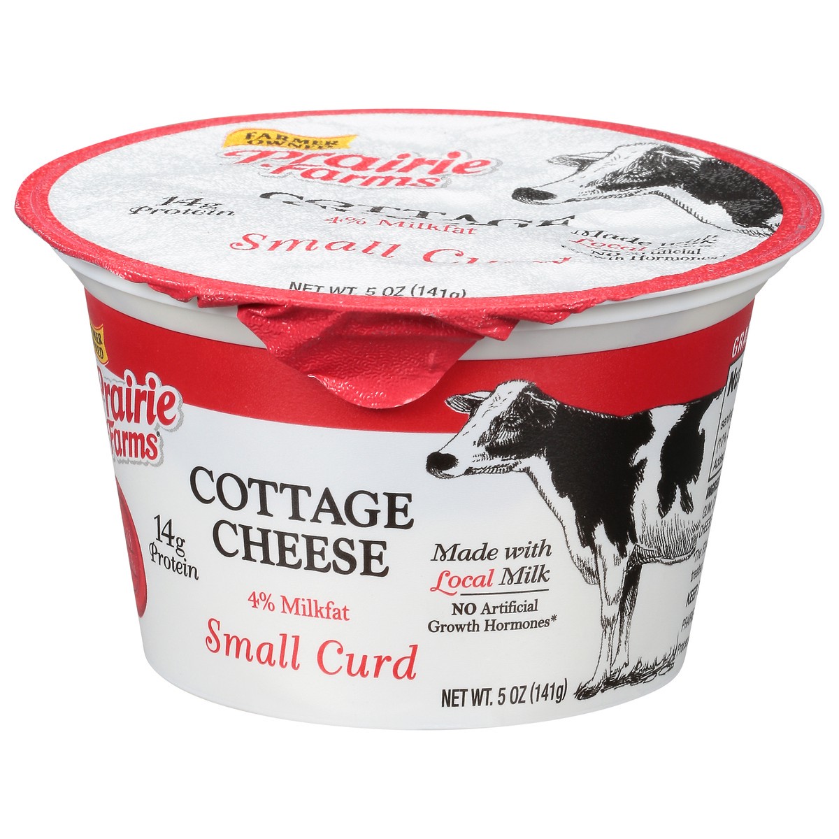 slide 7 of 12, Prairie Farms 4% Milkfat Small Curd Cottage Cheese 5 oz, 5 oz