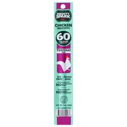 Mighty Spark Teriyaki Style Chicken Snack Stick 1 oz