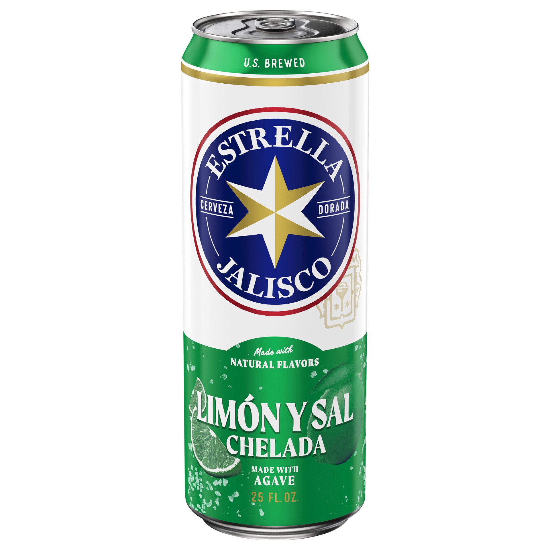 slide 3 of 3, Estrella Jalisco Chelada Beer 25 fl oz, 25 fl oz