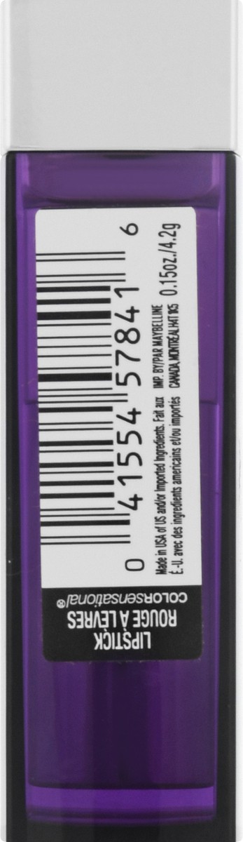 slide 5 of 9, Color Sensational Plum Rule 411 Cream Lipstick 0.15 oz, 0.14 oz