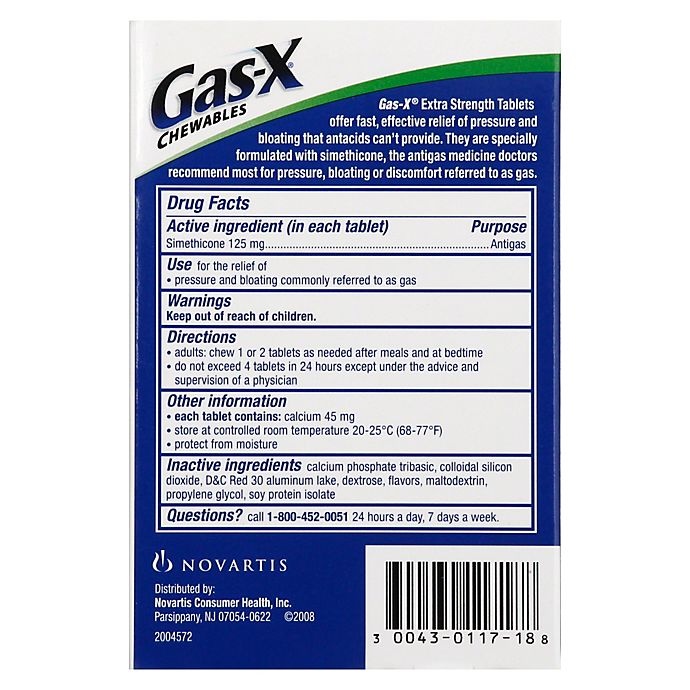 slide 2 of 2, Gas-X Antigas - Cherry Creme Chewable Tablets, 18 ct