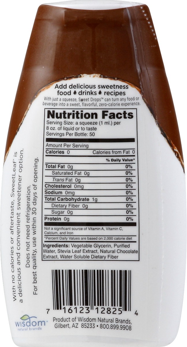 slide 4 of 10, Sweet Drops Chocolate Flavored Stevia Sweetener 1.7 fl oz, 1.7 fl oz