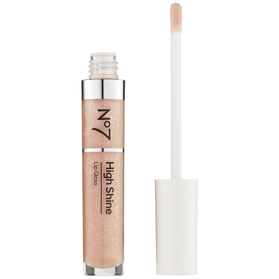 slide 4 of 5, No7 High Shine Lip Gloss - Sparkling Rose, 0.27 fl oz