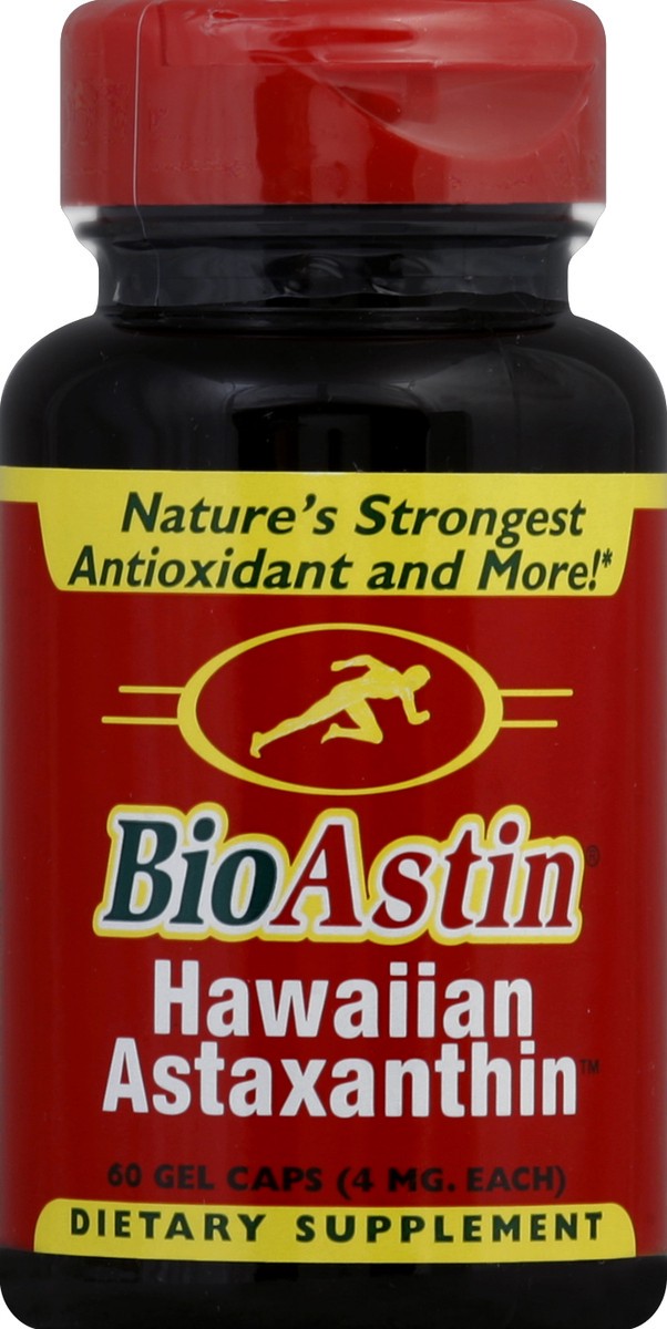 slide 2 of 3, BioAstin Hawaiian Astaxanthin 60 ea, 60 ct