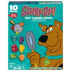 Betty Crocker Scooby Doo Fruit Flavored Snacks, Treat Pouches, Gluten Free Snack, 10 Ct, 8 oz