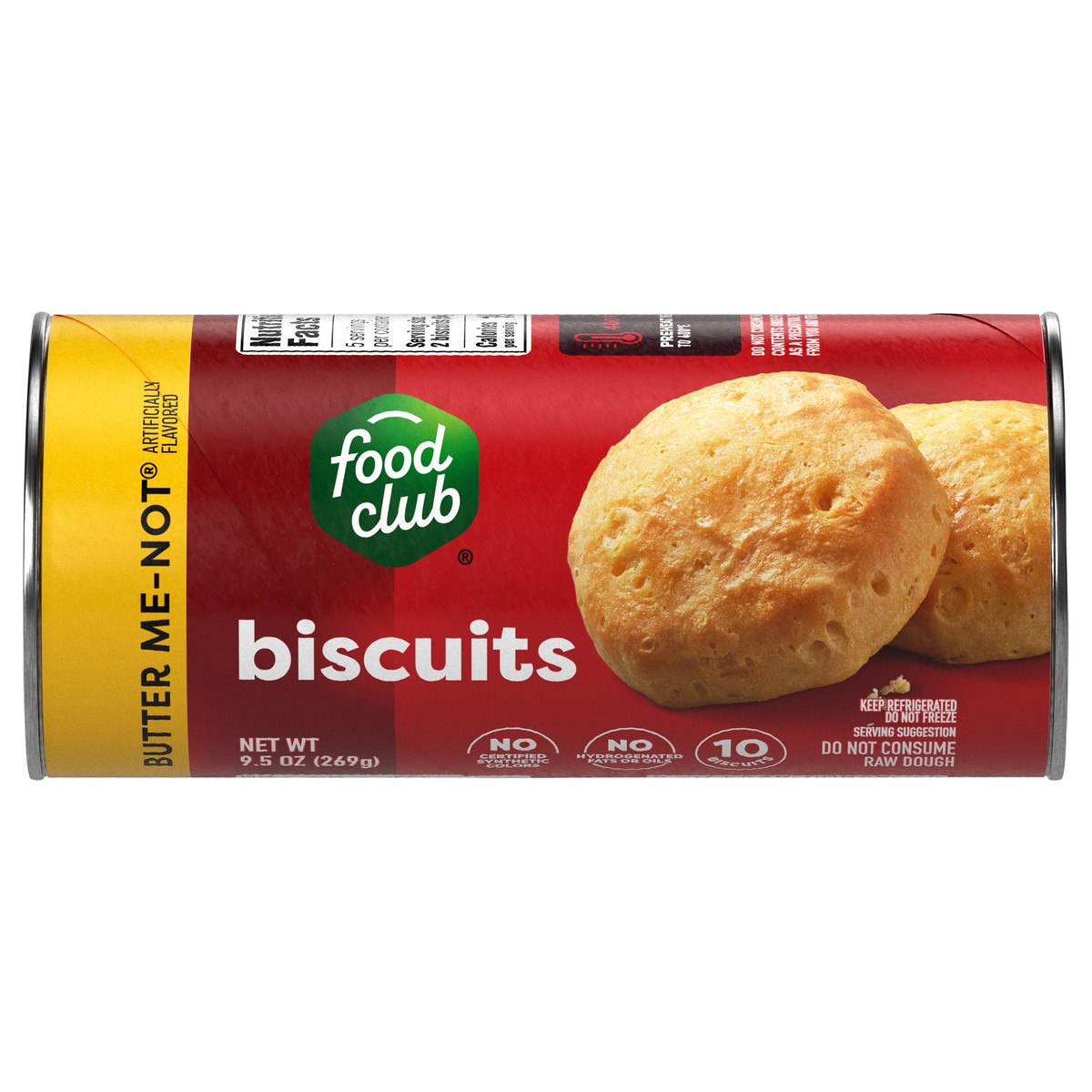 slide 1 of 12, Food Club Butter Me-Not Biscuits 10 ea, 10 ct