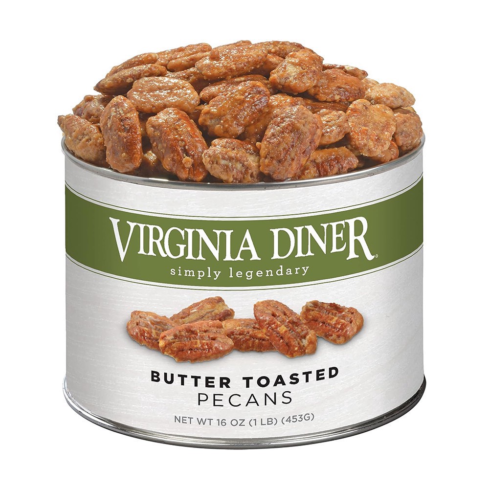 slide 1 of 1, Virginia Diner - Butter Toasted Pecans, 9 oz