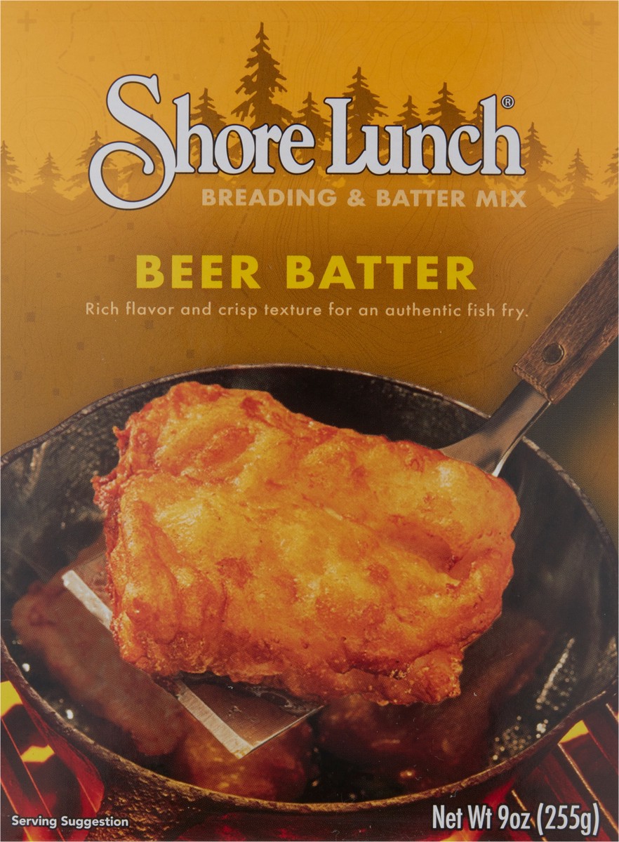 slide 5 of 8, Shore Lunch Fish Batter Mix Beer Batter, 9 oz