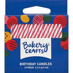 DecoPac Pink Spiral Candles