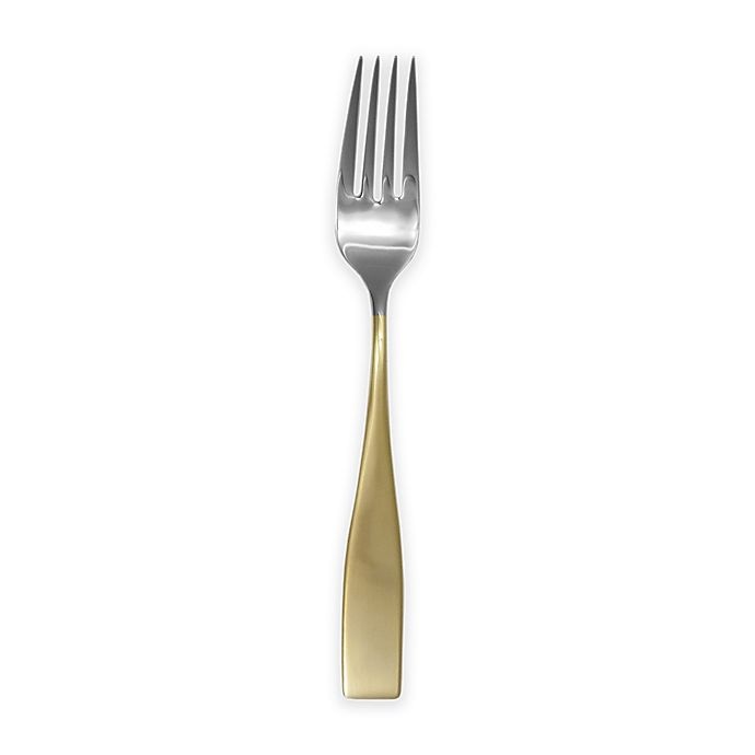 slide 1 of 1, Gourmet Settings Moments Eternity Salad Fork - Gold, 1 ct