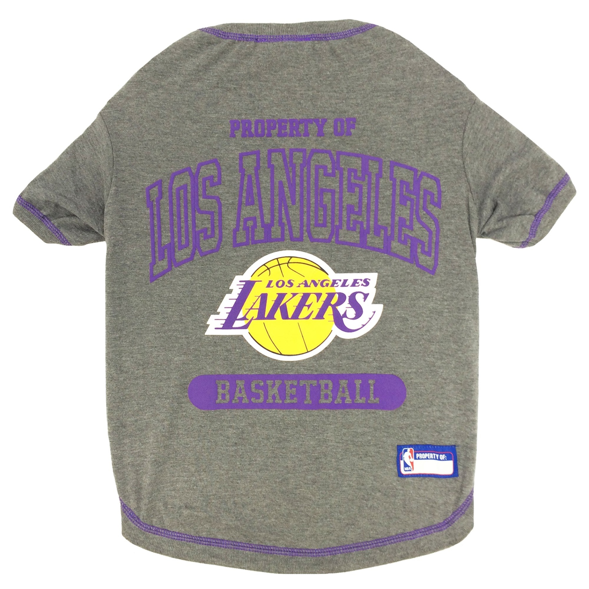 slide 1 of 1, Pets First Los Angeles Lakers T-Shirt, LG