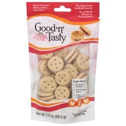 Good 'n' Tasty Stacks with Peanut Butter Dog Treats 3.5 oz