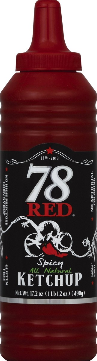 slide 2 of 2, 78 Brand Ketchup 17.2 oz, 17.2 oz