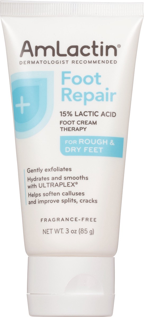 slide 3 of 13, AmLactin 15% Lactic Acid Foot Repair Foot Cream Therapy 3 oz, 3 oz