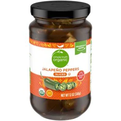 Simple Truth Organic Sliced Medium Hot Jalapeno Peppers