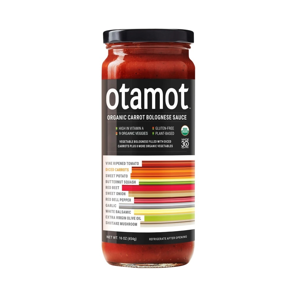slide 1 of 1, Otamot Organic Carrot Bolognese Sauce, 16 oz