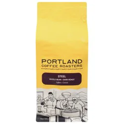 Portland Coffee Roasters Whole Bean Dark Roast Steel Coffee - 12 oz